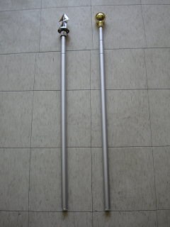 伸縮旗桿